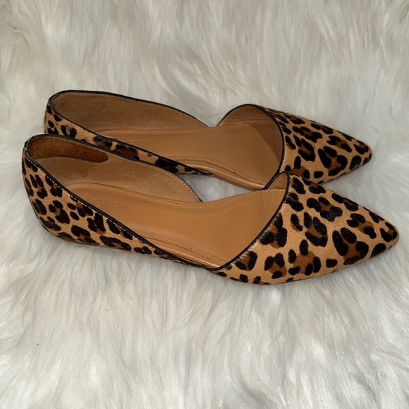 J. Crew Brown and Black Leopard Print Flats - Picture 5 of 11